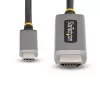 Kabel przejściówki StarTech.com USB-C na HDMI, 10 stóp (3 m), 8K 60 Hz, 4K 144 Hz, HDR10, kabel konwertera wideo USB Type-C na HDMI 2.1, kompatybilny z USB-C DP Alt Mode/USB4/Thunderbolt 3/4 – laptop z USB-C do monitora HDMI