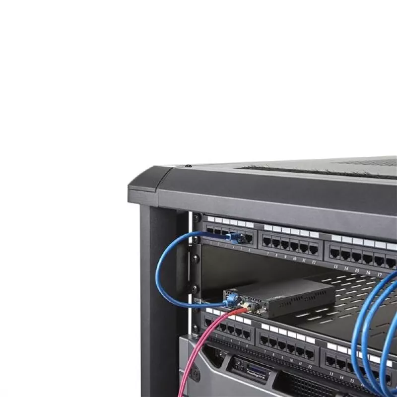 StarTech.com Gigabit Ethernet konwerter mediów miedź-światłowód - SM LC - 10 km