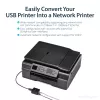 StarTech.com 10/100Mbps Ethernet do USB 2.0 Sieciowy serwer wydruku LPR