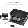 StarTech.com 10/100Mbps Ethernet do USB 2.0 Sieciowy serwer wydruku LPR