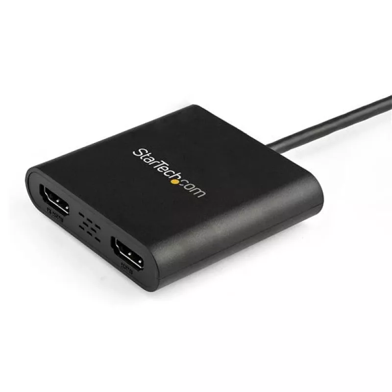 StarTech.com Adapter USB 3.0 do dwóch HDMI, Konwerter monitora USB na 2x HDMI dla Windows (brak wsparcia dla macOS/ChromeOS/Linux) - TAA