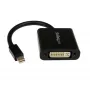 StarTech.com Przejściówka Mini DisplayPort na DVI — Konwerter Mini DP na DVI-D — Wideo 1080p — mDP lub Thunderbolt 1/2 Mac/PC na monitor DVI — Kompaktowy adapter mDP 1.2 na DVI Single-Link