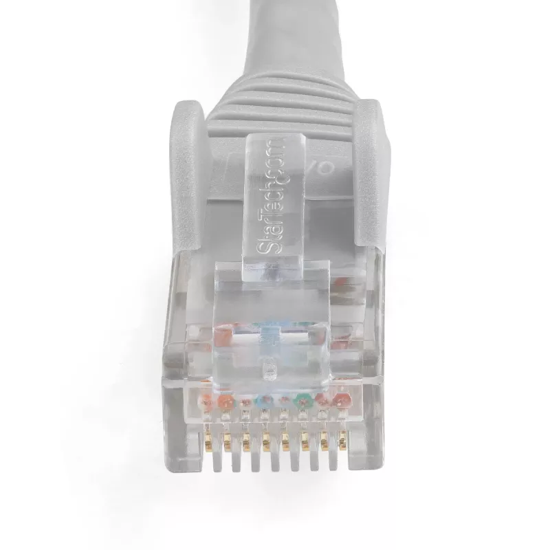 StarTech.com 7m CAT6 Ethernet kabel - LSZH (Low Smoke Zero Halogen) - 10 Gigabit 250Mhz 100W PoE RJ45 10GbE UTP sieciowy Patch Cord Snagless with Strain Relief - szary, CAT 6, ETL Verified, 24AWG