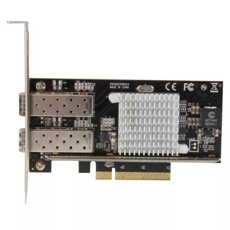 StarTech.com 2-Port 10G Fiber sieciowy Card with Open SFP+ - PCIe, Intel Chip