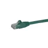 StarTech.com 2m Kabel Ethernet CAT6 - Zielony przewód Gigabit Ethernet CAT 6 - 250MHz 100W PoE RJ45 UTP kabel sieciowy/krosowy bez zaczepów z odciążeniem, testowany indywidualnie