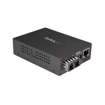 StarTech.com Multimode (MM) SC Fiber Media Converter for 10/100/1000 sieciowy - 550m Range - Gigabit Ethernet - 850nm - Full Duplex