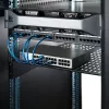 StarTech.com 2U Serwerowa Półka Rack - Uniwersalna Wentylowana Półka Wspornikowa do Montażu w Szafie Rack 19 cali - Wytrzymała Stal – Udźwig 50lb/23kg - Półka o Głębokości 22 cale, Czarna