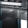 StarTech.com 2U Serwerowa Półka Rack - Uniwersalna Wentylowana Półka Wspornikowa do Montażu w Szafie Rack 19 cali - Wytrzymała Stal – Udźwig 50lb/23kg - Półka o Głębokości 22 cale, Czarna