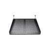 StarTech.com 2U Serwerowa Półka Rack - Uniwersalna Wentylowana Półka Wspornikowa do Montażu w Szafie Rack 19 cali - Wytrzymała Stal – Udźwig 50lb/23kg - Półka o Głębokości 22 cale, Czarna