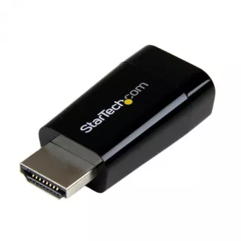 StarTech.com Kompaktowy adapter konwertujący HDMI na VGA – Idealny do Chromebooków, Ultrabooków i laptopów – 1920x1200/1080p