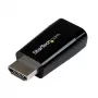 StarTech.com Kompaktowy adapter konwertujący HDMI na VGA – Idealny do Chromebooków, Ultrabooków i laptopów – 1920x1200/1080p