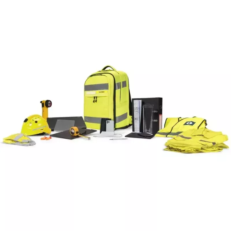 DICOTA Hi-Vis Backpack żółty EN ISO 20471:2013 Certification