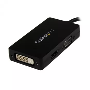 StarTech.com Travel A/V adapter: 3-w-1 konwerter DisplayPort na VGA, DVI lub HDMI