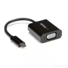 StarTech.com Adapter USB-C na VGA - Czarny - 1080p - Konwerter wideo do MacBooka Pro - Klucz sprzętowy USB-C na VGA - Ulepszona wersja to CDP2VGAEC