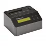 StarTech.com Jednokieszeniowa kasowarka do dysków twardych, samodzielny dezynfektor HDD/SSD, USB 3.0 do SATA II (3 Gb/s), 9 trybów kasowania, wyświetlacz LCD, stacja dokująca do bezpiecznego kasowania dysków twardych, port drukarki DB-9, zgodność z TAA