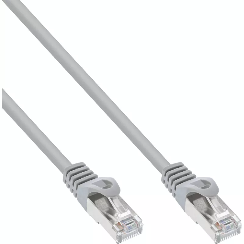 Kabel krosowy InLine SF/UTP Kat.5e szary 1 m