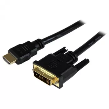 StarTech.com 1.5m HDMI® do DVI-D kabel - M/M, 1,5 m, HDMI, DVI-D, Męski, Męski, Złote