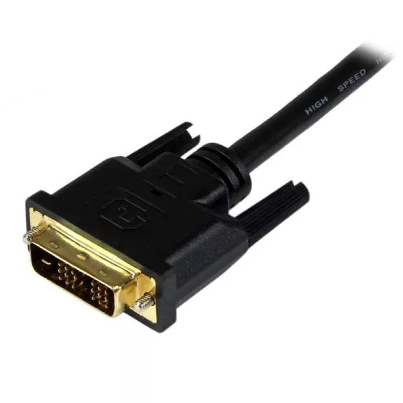 StarTech.com 1.5m HDMI® do DVI-D kabel - M/M, 1,5 m, HDMI, DVI-D, Męski, Męski, Złote