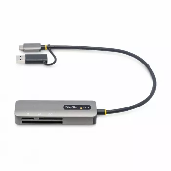 StarTech.com FCREADMICRO3V2 czytnik kart USB 3.2 Gen 1 (3.1 Gen 1) Type-C Szary