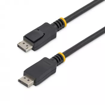 Kabel StarTech.com 50cm (1ft) DisplayPort 1.2 - 4K x 2K Ultra HD VESA Certified DisplayPort kabel - Krótki kabel DP do DP do monitora - cienki DP Video/Display Cord - Złącza DP z zatrzaskami