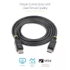 StarTech.com 2m (6ft) DisplayPort 1.2 kabel - 4K x 2K Ultra HD VESA Certified DisplayPort kabel - DP to DP kabel for Monitor - DP Video/Display Cord - Latching DP Connectors