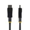 StarTech.com 2m (6ft) DisplayPort 1.2 kabel - 4K x 2K Ultra HD VESA Certified DisplayPort kabel - DP to DP kabel for Monitor - DP Video/Display Cord - Latching DP Connectors
