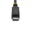 StarTech.com 2m (6ft) DisplayPort 1.2 kabel - 4K x 2K Ultra HD VESA Certified DisplayPort kabel - DP to DP kabel for Monitor - DP Video/Display Cord - Latching DP Connectors