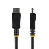 StarTech.com 5m (15ft) DisplayPort 1.2 kabel - 4K x 2K Ultra HD VESA Certified DisplayPort kabel - DP to DP kabel for Monitor - DP Video/Display Cord - Latching DP Connectors