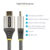 StarTech.com 12ft (4m) kabel HDMI 2.1 8K - certyfikowany kabel HDMI Ultra High Speed 48Gbps - 8K 60Hz/4K 120Hz HDR10+ eARC - przewód Ultra HD 8K HDMI - monitor/telewizor/wyświetlacz - elastyczna powłoka TPE