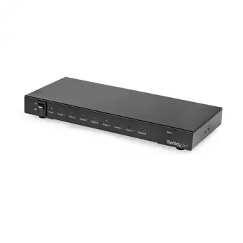 StarTech.com 8-portowy rozdzielacz HDMI 4K 60 Hz, HDMI, 8x HDMI, 3840 x 2160 pikseli, Czarny, 4K Ultra HD, 60 Hz