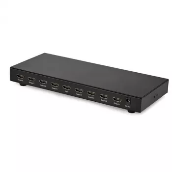 StarTech.com 8-portowy rozdzielacz HDMI 4K 60 Hz, HDMI, 8x HDMI, 3840 x 2160 pikseli, Czarny, 4K Ultra HD, 60 Hz