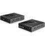 StarTech.com HDMI KVM Extender over IP sieciowy - 4K 30Hz HDMI 2.0 and USB over IP LAN or Cat5e/Cat6 Ethernet kabel (100m/330ft) - Remote KVM Switch/Console Transmitter/Receiver Extender Kit
