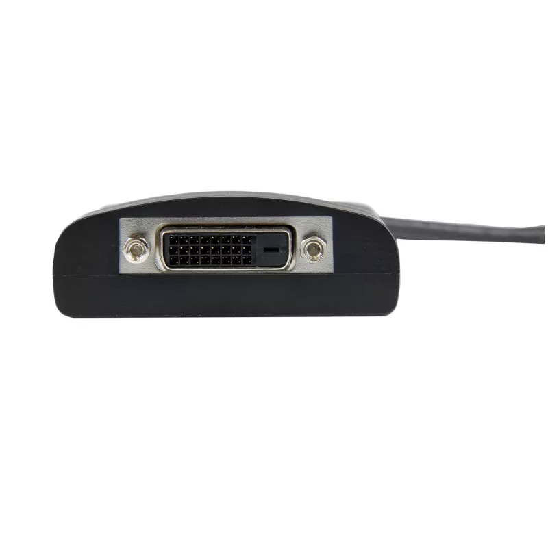 StarTech.com DisplayPort na DVI Dual Link aktywny adapter - DisplayPort na DVI-D adapter konwerter wideo 2560x1600 60 Hz - DP 1.2 na DVI monitor - zasilany przez USB - zatrzaskowe złącze DP