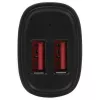 StarTech.com Dwukieszeniowa ładowarka samochodowa USB - 24 W / 4,8 A - Czarna