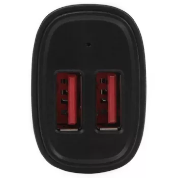 StarTech.com Dwukieszeniowa ładowarka samochodowa USB - 24 W / 4,8 A - Czarna