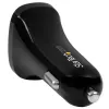 StarTech.com Dwukieszeniowa ładowarka samochodowa USB - 24 W / 4,8 A - Czarna