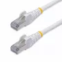 StarTech.com 10m Biały Kabel Ethernet CAT8, Bezzaczepowy RJ45, 25G/40G, 2000MHz, 100W PoE++, S/FTP, 26AWG Drut z Czystej Miedzi, LSZH, Ekranowany Patchcord Sieciowy z Odciążeniami, Testowany Indywidualnie