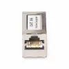 StarTech.com Shielded RJ45 Coupler, Inline Cat6a Coupler, Female to Female (F/F) T568B Pinout, Shielded Ethernet kabel Extension