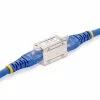 StarTech.com Shielded RJ45 Coupler, Inline Cat6a Coupler, Female to Female (F/F) T568B Pinout, Shielded Ethernet kabel Extension
