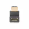 StarTech.com Kątowy adapter HDMI 2.0 w dół, męski na żeński, pionowy 90-stopniowy kątowy ochronnik portu HDMI, 4K 60 Hz, przedłużka złącza HDMI High Speed, M/Ż