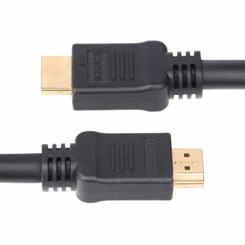 StarTech.com 10m (32,8 stopy) Aktywny kabel HDMI 2.0, CMP, przystosowany do przestrzeni wentylacyjnych, szybki kabel HDMI, 4K 60Hz, HDR10/HDCP 2.2/ARC, przewód HDMI do ścian CMP