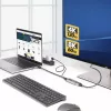 adapter kablowya StarTech.com, HDMI do DisplayPort, 30 cm, 8K 60 Hz, aktywna przejściówka wideo HDMI 2.1 do DP 1.4, zasilana przez USB, z dołączonym kablem
