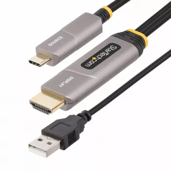 StarTech.com 30ft (9,15m) USB-C do HDMI 2.0 Active Optical kabel (AOC), 4K 60Hz, CL3 Rated, jednokierunkowy przewód z adapterem USB Typ-C do HDMI
