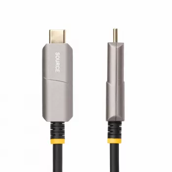 StarTech.com 30ft (9,15m) USB-C do HDMI 2.0 Active Optical kabel (AOC), 4K 60Hz, CL3 Rated, jednokierunkowy przewód z adapterem USB Typ-C do HDMI