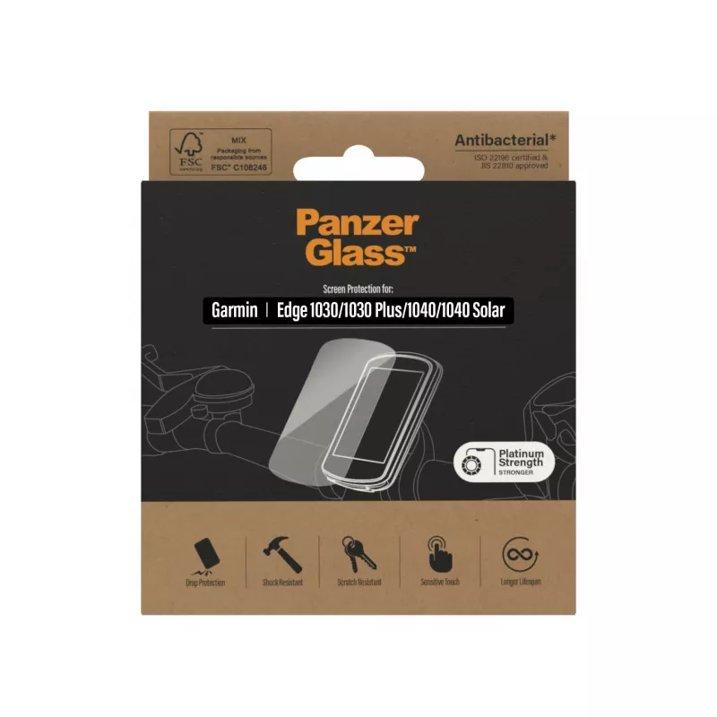 PanzerGlass ochrona ekranu Garmin Edge 1030 1040 matowe szkło hartowane