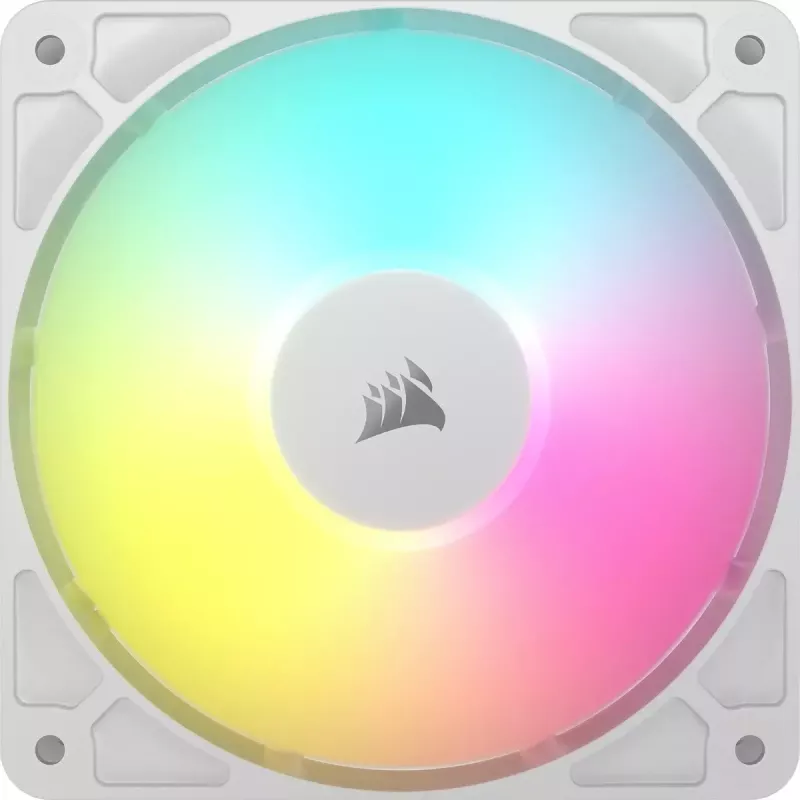 Wentylator Corsair RS120 ARGB 12 cm Biały 420-2100 RPM