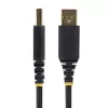 StarTech.com adapter kablowya szeregowego USB do modemu zerowego 2 m, zachowanie COM, FTDI, USB-A na DB9 RS232, wymienne śruby/nakrętki DB9, Windows/macOS/Linux
