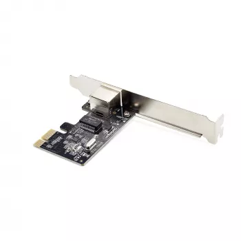 Karta sieciowa StarTech.com 1-portowy Gigabitowy PCIe, karta sieciowa 10/100/1000Mbps PCI Express, NIC, Realtek RTL8111H, działa z Windows i Linux, zgodna z TAA
