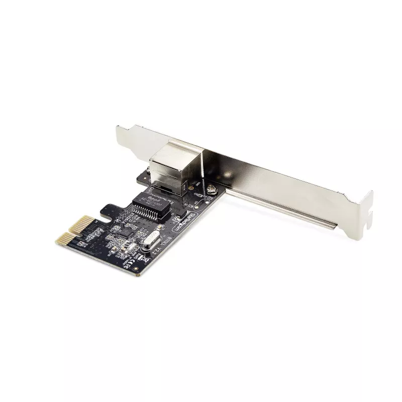 Karta sieciowa StarTech.com 1-portowy Gigabitowy PCIe, karta sieciowa 10/100/1000Mbps PCI Express, NIC, Realtek RTL8111H, działa z Windows i Linux, zgodna z TAA