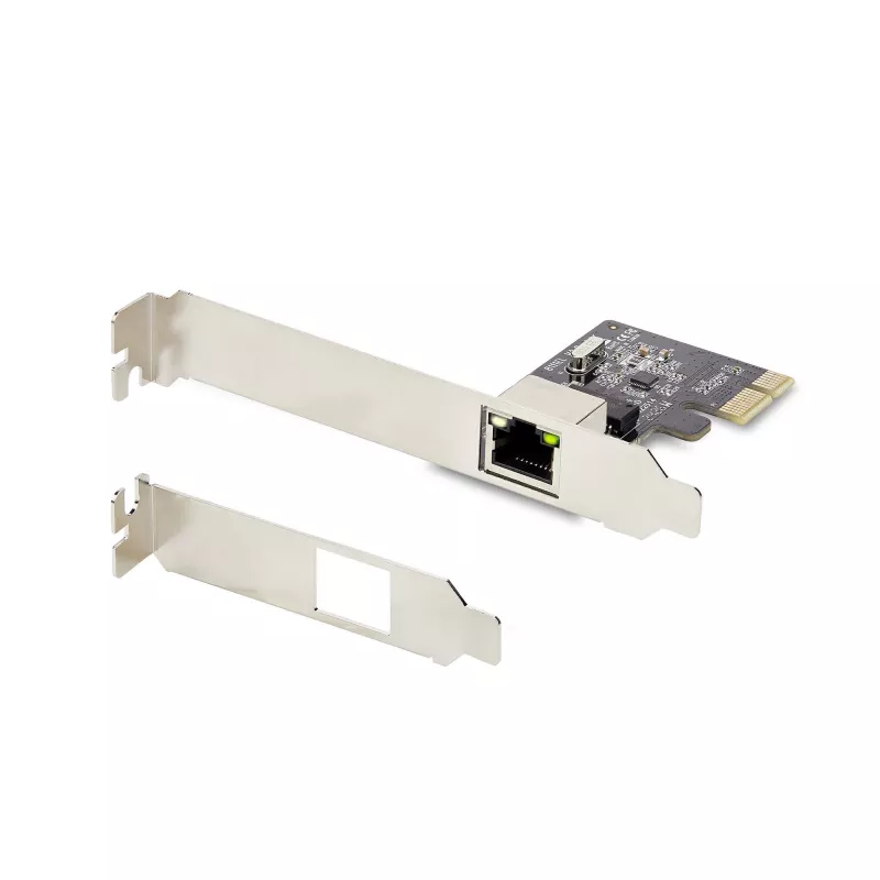 Karta sieciowa StarTech.com 1-portowy Gigabitowy PCIe, karta sieciowa 10/100/1000Mbps PCI Express, NIC, Realtek RTL8111H, działa z Windows i Linux, zgodna z TAA